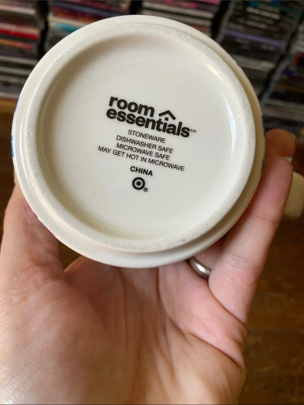 Target ceramic mug